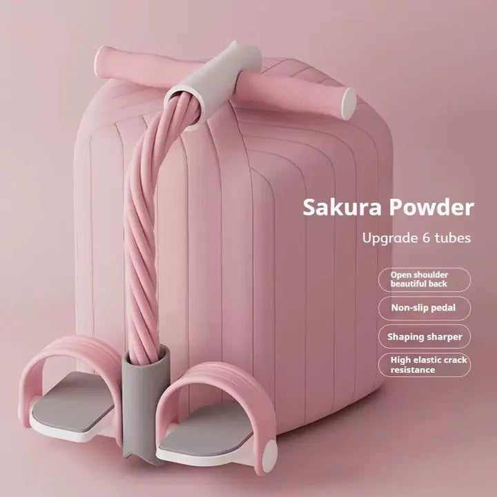 Bandes de résistance de fitness avec pédales