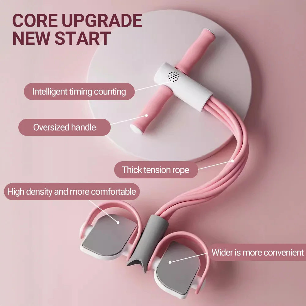 Bandes de résistance de fitness avec pédales